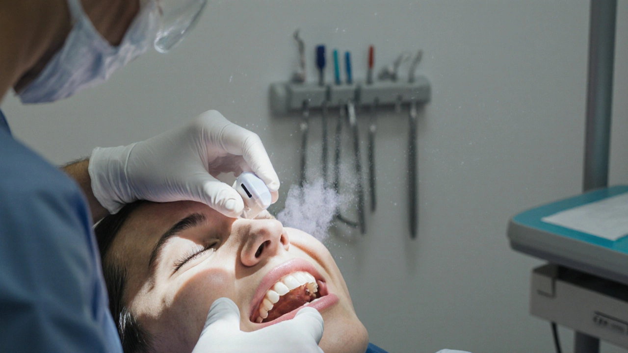 Jak pískování zubů může posílit vaše zuby a proč to nevadí