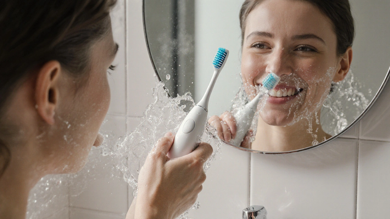 Jak sonický kartáček může přispět k vašemu celkovému zdraví