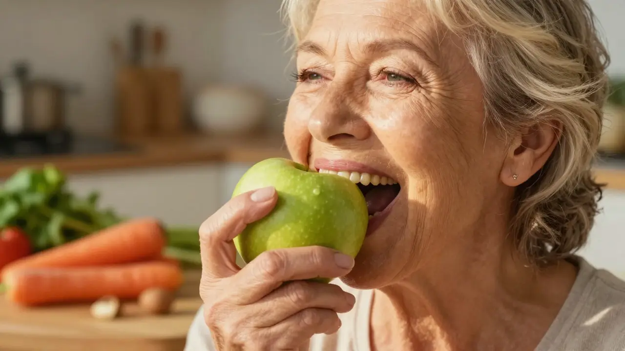 Jak zubní implantáty vylepšují stravovací návyky a zdraví