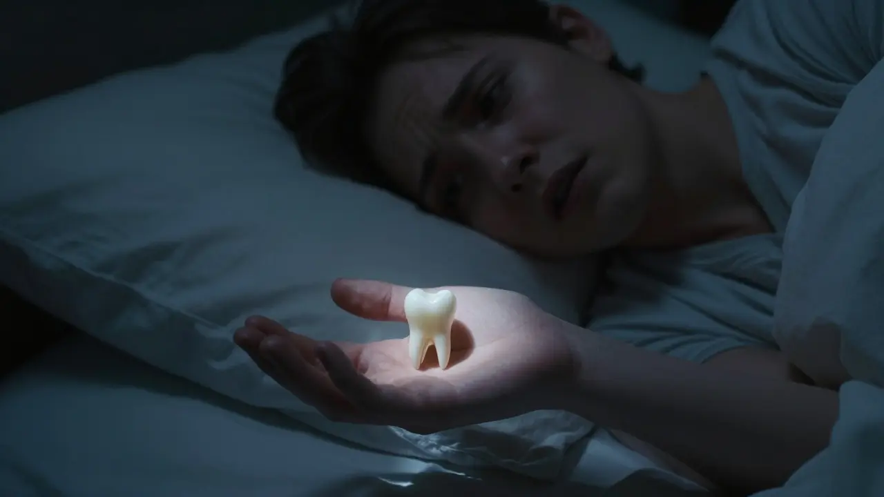 Význam snů o vypadávání zubů: Psychologie, stres a realita