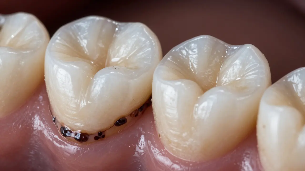 Jak poznat kaz pod korunkou: Příznaky, diagnostika a řešení