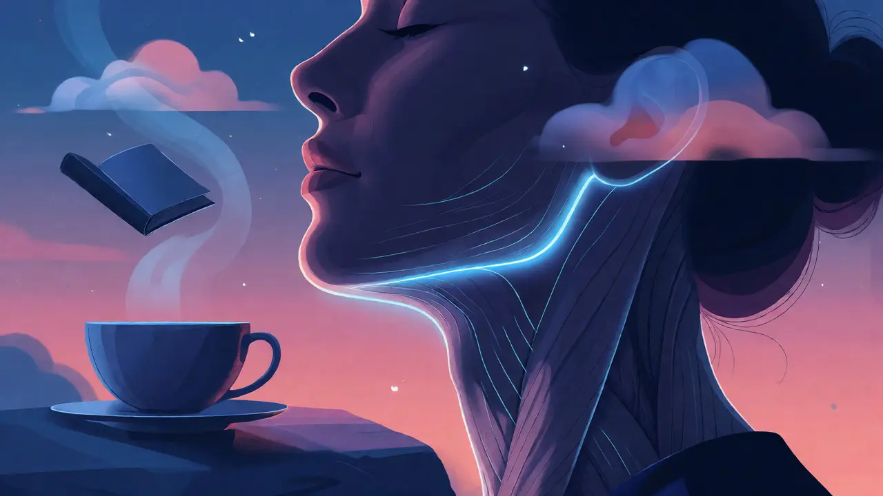 Ilustrace relaxace čelisti při nošení rovnátek